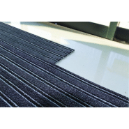 QUICKMAT-TILE 23 x 75 cm - Tapis d'accueil en lames polyamide absorbantes et bandes polypropylène - Romus_2