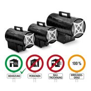 TGH-16E - Chauffage soufflant au gaz 15 kW - Trotec - Compact et performant_2
