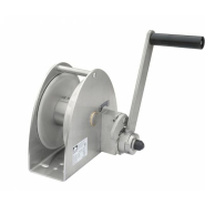 Treuil manuel à câble avec options de finition zinguée ou inox