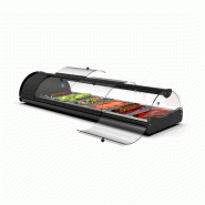 Vitrine réfrigérée SELF-SERVICE - 6 bacs GN 1/3 - 1320 mm | Sayl Barcelona - avec 6 bacs GN 1/3_2
