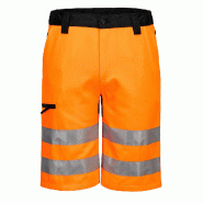 Bermuda WX2 eco-conçu stretch - Orange/Noir / 30_2