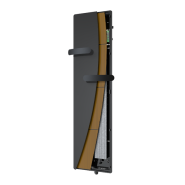 CAMPAVER HUG Nativ Radiateur connecté Vertical 1000W Verre massif reflet - Intuis - K161733_2