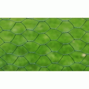 Vidaxl grillage acier galvanisé et revêtement en pvc 25x0,5 m vert 140405_2