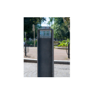 Borne H à scellement direct - profilée en acier IPN 80 x 42 mm - JMU-0262 - Husson International - finition zingage + thermolaquage_2