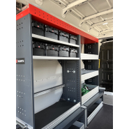 Module Atelier  3,5T Standard - 4 étagères de stockage -  2 rayonnage pour box de stockage_2