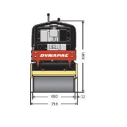 Rouleau vibrant duplex LP 6500 Dynapac - moteur HatZ 1d50s - 678 à 716 kg_2