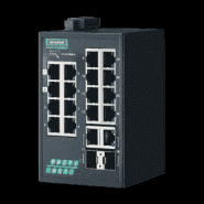 Switch Rail DIN industriel PROFINET ProView 16 ports FE + 2 Gb -40°C à 75°C - Référence: EKI-5626CI-PN-AE - Marque Advantech_2