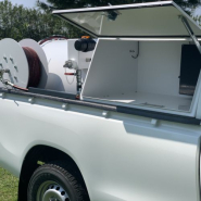 Hydrocureur combiné 4x4 Toyota Hilux - Assainissement, débouchage et nettoyage des réseaux d'égouts - Débit de 90 L/min à 175 bars, à 37 L/min à 400 bars_2