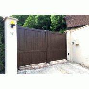 Portail battant traversant - 3750 / 1500_2