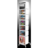 Totem  - meuble présentoir - seiller - fixe / rotatif_2