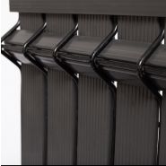 Kit lamelle occultant avec clips et profil de finition