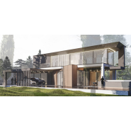 Maison préfabriquée en acier 380 m2 - 2 étages - 6 chambres ou 5 chambres et un bureau - ISKVILLA3_2