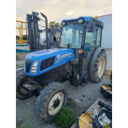 New Holland T4.75N - Tracteur viticole compact et polyvalent - 78 ch - Occasion bon état_2