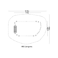 Parcours sportif pour enfants NRG Cairngorms - Réf 8079914 - HAGS - Vert - Scellement béton_2