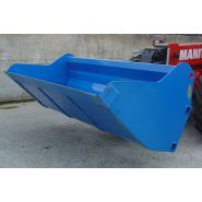 Godet de reprise - Atelier Robert - forme étudiée pour faible résistance de pénétration avec aciers haute résistance et lame Hardox 400 HB_2