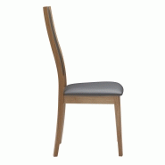 Chaise Camélia en bois massif - contemporaine - fabrication 100% française - hêtre ou chêne avec finitions personnalisables_2