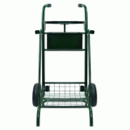 Chariot de voirie sans couvercle roues pneumatiques MOBISAC 110L_2