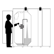 Cuve de récupération d'huiles usagées DechetBox Exel - capacité de 1450 à 5000 L - ergonomique et sécurisée_2