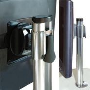 Flat Panel PC Cart H Class - Chariot informatique médical ajustable - 21,77 kg - ErgonoFlex_2