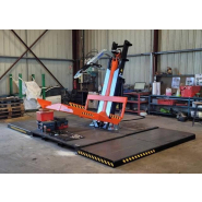 Poste de retournement et de levage PRT Iris Mec - pour véhicules jusqu'à 3200 Kg_2