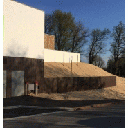 Structure en béton pour soutenir des charges importantes