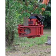 Sécateur d'abattage CMB CW-250E - Coupe forestière pour pelles de 5 à 11 t_2