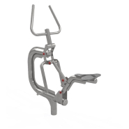 Station Cavalcade ou Cavalier en acier inoxydable - Référence SCAV - Equipement de fitness extérieur conforme NF EN 16630 : 2015_2