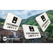 Panonceau durée maximum du stationnement M6c1 - disque et durée limitée_2