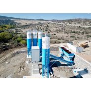 Centrale à béton fixe Fabo Powermix-160 - 160 m3/h - Mélangeur double arbre 4,5m3_2