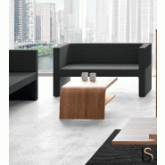 Table basse design Larus - Dellarovere - Noyer_2