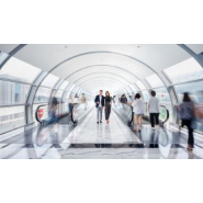 Trottoir roulant parfait pour parcourir jusqu'à 150 mètres dans les espaces publics et commerciaux - Schindler 9500 horizontal_2