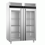 Armoire congélateur en inox porte vitrée GN 2/1 Premium - 1400 L_2