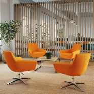 Fauteuil destiné  aux espaces lounge et sociaux, aux salles d'attente ou aux environnements collaboratifs de caractère - Storn_2