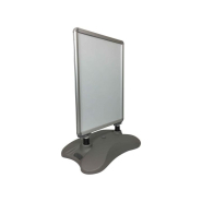 Stop trottoir panneau aluminium sur ressorts porte affiches - BCS-Swing, BCS SwingA1_2