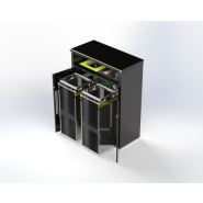 Banque de tri de déchets pour sac de 100 litres - BACCARA_2