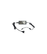 Chevalet stop trottoir en bois avec éclairage LED - 90 x 55 cm - Référence : LSTF49BRUT+LED_2