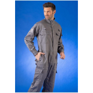 Combinaison multirisques ATEX réf. 650*ATX - multipoches, normes ISO et IEC, 74% coton_2