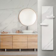 KERAMOS HUG Nativ Radiateur connecté salle de bains 1000W Céramique marbre Blanc - Intuis - K164713_2