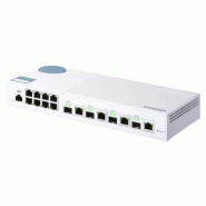 QNAP QSW-M408-4C commutateur réseau Géré L2 Gigabit Ethernet (10/100/1000) Blanc_2