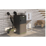 Twin Luxury BIO 12 kW - Chaudière à granulés et bûches pour bois, pellets et avoine_2