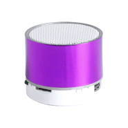 Enceinte Bluetooth - boîtier plastique - LED gravure lumineuse - mains libres, radio et micro SD_2