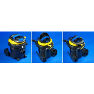 Aspirateur de poussières - DUSTEAM 12P - léger, ultra performant, sols durs et moquettes, filtre HEPA 13, 11.5L_2