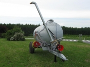 Cuve galvanisée à chaud conçue pour le transport d’eau