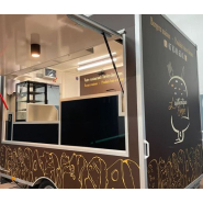 Remorque équipée pour snack ambulant 3.00m personnalisable à votre image_2