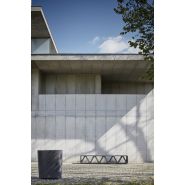 BTT-B302 - Poubelle publique MMCité 1 a.S. - béton HPC - cadre pour sac plastique 120L_2