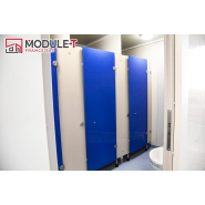 Module vestiaire neuf avec fenêtre PVC et porte galvanisée