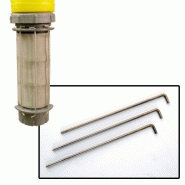 Équipement pour prélèvement de zooplancton et phytoplancton