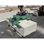 Pince équipée d'un rotateur hydraulique pour positionnement précis