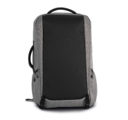 Sac à dos antivol en polyester - Réf: KI0931 - Kimood - Fermeture TSA, protection RFID, port USB_2