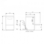 Fast135v1 - Lave-verres ELETTROBAR FAST V1 - Panier 350x350 mm - Cus'tom Shop_2